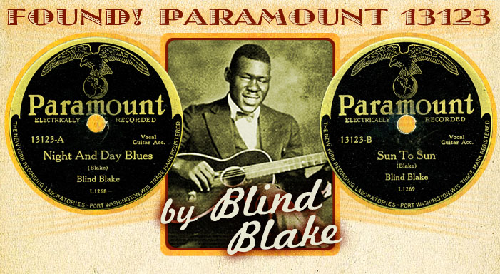 Blind Blake Paramount