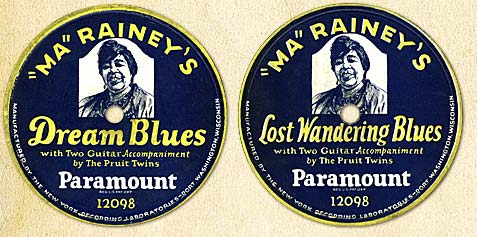 Ma Rainey Portrait Labels